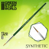 Synthetic brush for modeling painting and 3D printing GREEN SERIES range