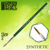 Synthetic brush for modeling painting and 3D printing GREEN SERIES range