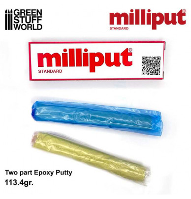 Milliput Standard Yellow Gray or Black