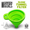 Reusable silicone funnel