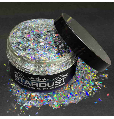 Holographic ultra thin flakes