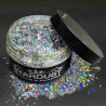 Holographic ultra thin flakes