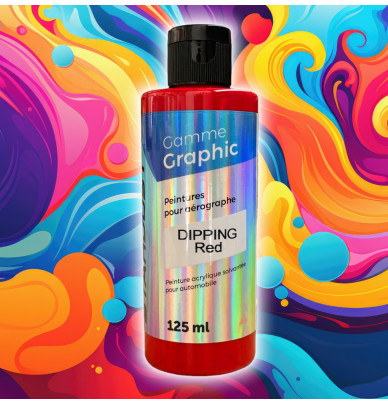 Dipping Graphic Paints - 8 Hydrographic Colors