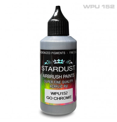 Mirror effect paints for airbrushes