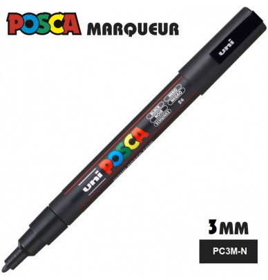 POSCA paint marker – fine tip 1.2mm in 4 colors