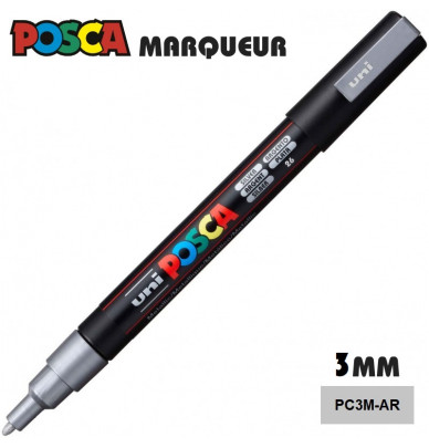 POSCA paint marker – fine tip 1.2mm in 4 colors