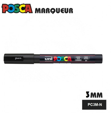 POSCA paint marker – fine tip 1.2mm in 4 colors