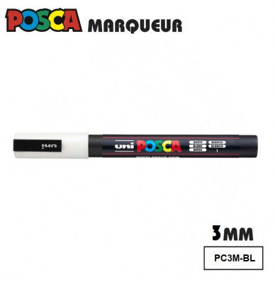 POSCA paint marker – fine tip 1.2mm in 4 colors