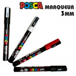 POSCA paint marker – fine tip 1.2mm in 4 colors