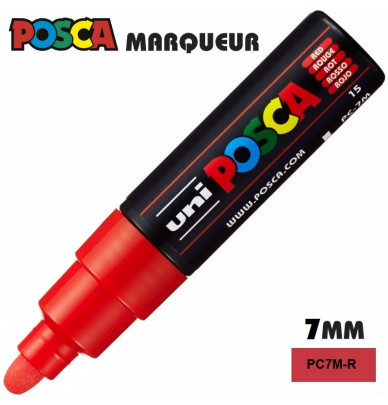 POSCA paint marker – 5mm wide tip felt in 4 colors