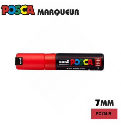 POSCA paint marker – 5mm wide tip felt in 4 colors