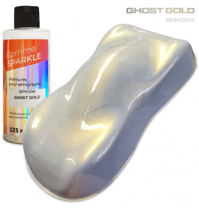 Interference GHOST Aerograph Paints - 9 Solvent-based Sparkle Range Colors