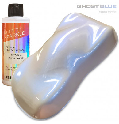 Interference GHOST Aerograph Paints - 9 Solvent-based Sparkle Range Colors