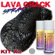 Crackled effect paint kit with two 400ml aerosol cans – LavaCrack