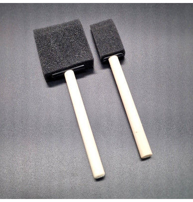 Foam Brushes for Arts and Crafts - Pack of 2 or 5
