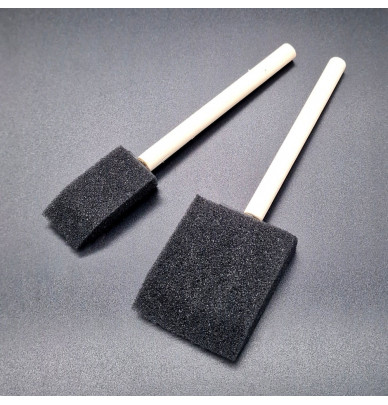 Foam Brushes for Arts and Crafts - Pack of 2 or 5