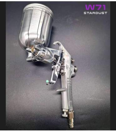 W71 400ml 1.3mm 360° Rotating Cup Paint Spray Gun