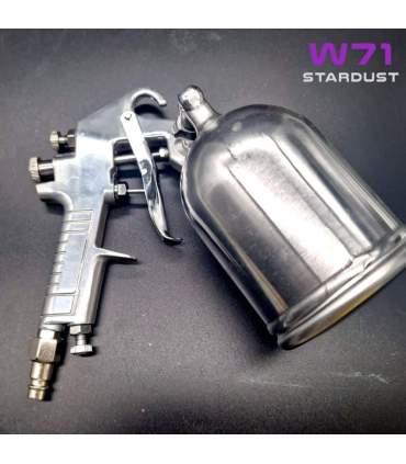 W71 400ml 1.3mm 360° Rotating Cup Paint Spray Gun
