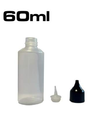 Mini bouteille e-dropper 10ml, 15ml et 60ml