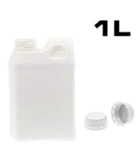 Plastic cans and bottles from 50ml to 2 liters