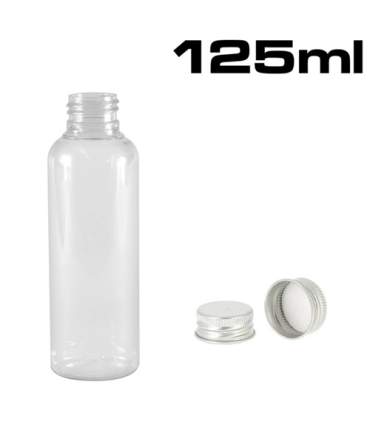 Plastic bottles and cans from 50ml to 1 liter