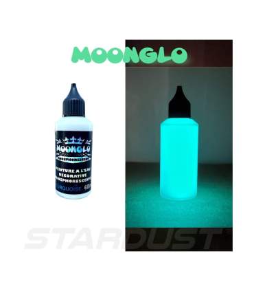 Turquoise phosphorescent paint 60ml