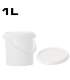 Plastic pots from 100ml to 5 liters with lid