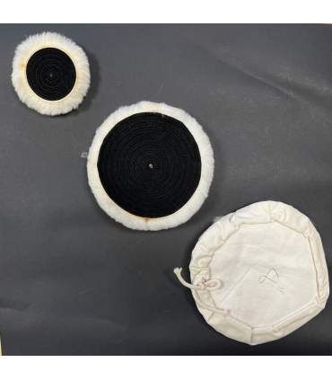 Genuine Wool Buffing Bonnet - 3 Diameters