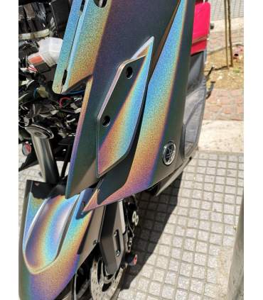 Complete spray kit of prismatic paint – Holographic effect for scooters