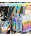 Complete spray kit of prismatic paint – Holographic effect for scooters