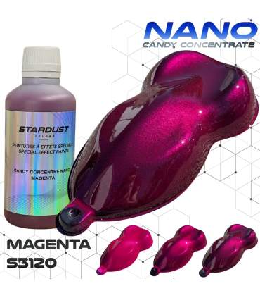 Concentrated Candy Nano Shades for Bodywork Paint – 14 UV-Resistant Colours