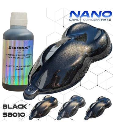 Concentrated Candy Nano Shades for Bodywork Paint – 14 UV-Resistant Colours