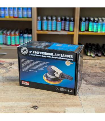 pneumatic orbital sander for car bodywork paint