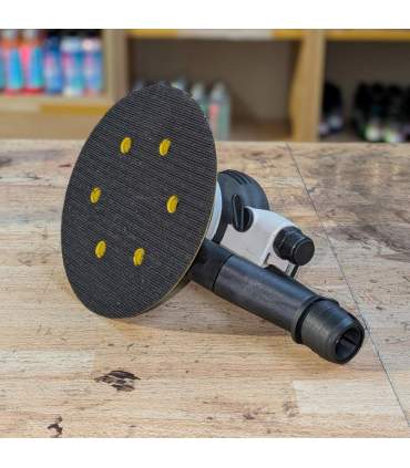 pneumatic orbital sander for car bodywork paint