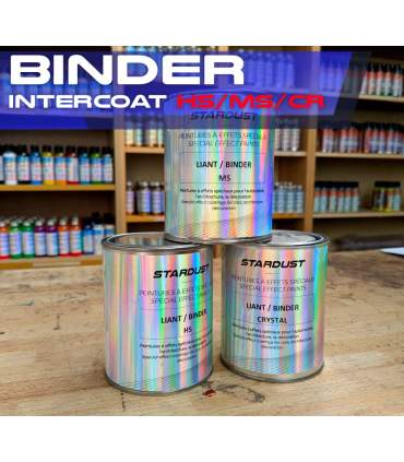 Transparent midcoat interlayer binder - 1C base