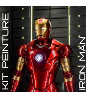 IRONMAN red and gold paint - complete airbrush paint kit