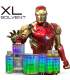 Paint kit for painting IRON MAN in red and gold – Spray can or airbrush