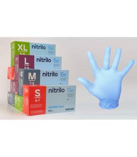 Nitrile gloves (box of 100)