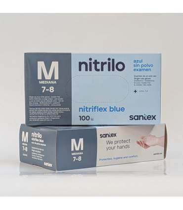 Nitrile gloves (box of 100)