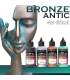 Patinated bronze paint - 4 acrylic products