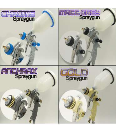 sprayguns range with 1.4mm