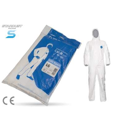 Type 5/6 disposable paint suit, anti-static protection