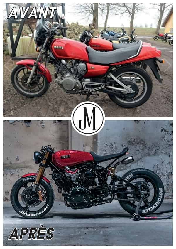 motorcycle paint Yamaha XV1000 R1