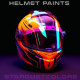 Helmet paints