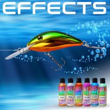 Special effects and additives for painting decoys