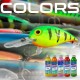 Colors and shades for decoys.
