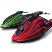 Jet ski hull paints