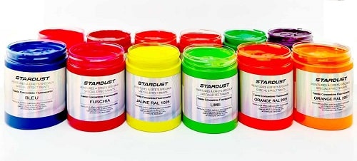 The pigment paste, one of the componenents for car paint, motorcycle paint and bike paint