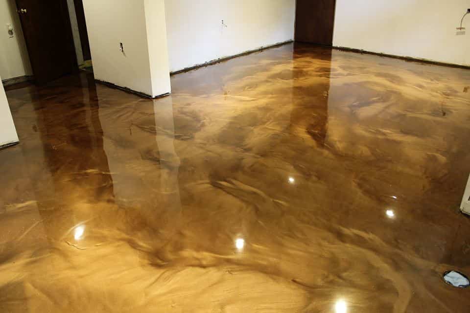 how to make an epoxy resin floor?