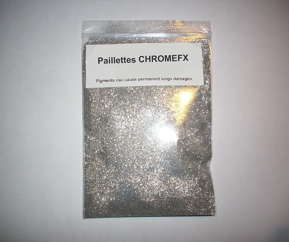 Automotive paint flakes Metal flakes